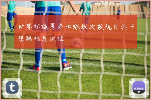 世界杯球员夺回球权次数统计扎卡领跑帕居次位