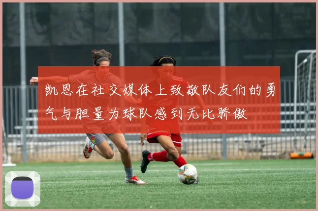 凯恩在社交媒体上致敬队友们的勇气与胆量为球队感到无比骄傲