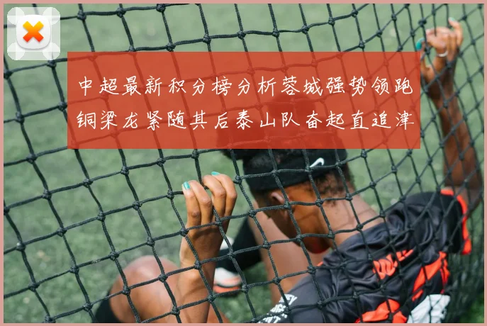 中超最新积分榜分析蓉城强势领跑铜梁龙紧随其后泰山队奋起直追津门虎仍需努力